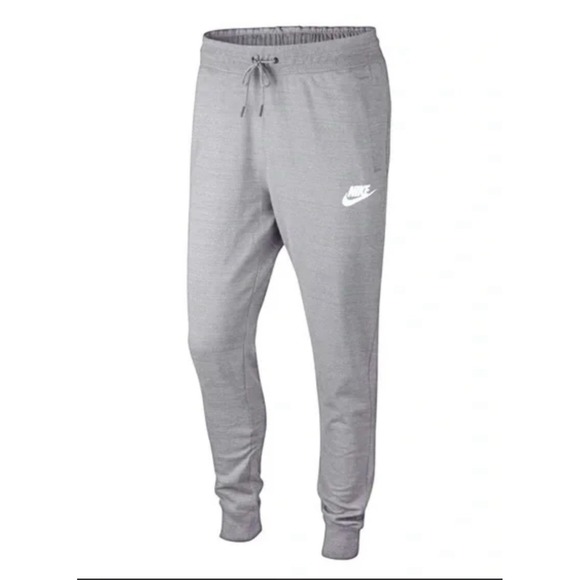 Nike Other - Nike AV15 Advance Knit Joggers Medium Heather Dark Gray Sweatpants Zip Pocket